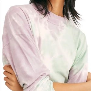 tie dye free people top